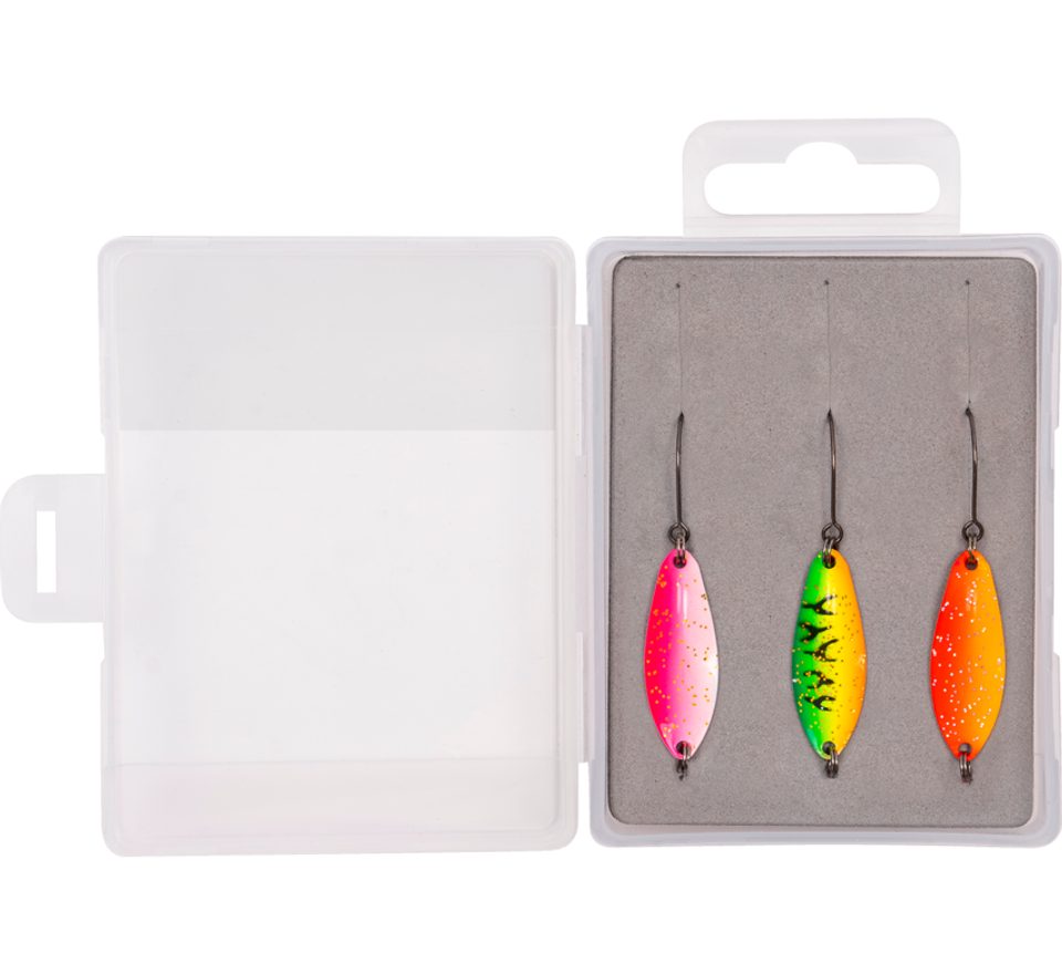 Zebco Plandavka Target Fish Trout UL Spoon Set 3ks