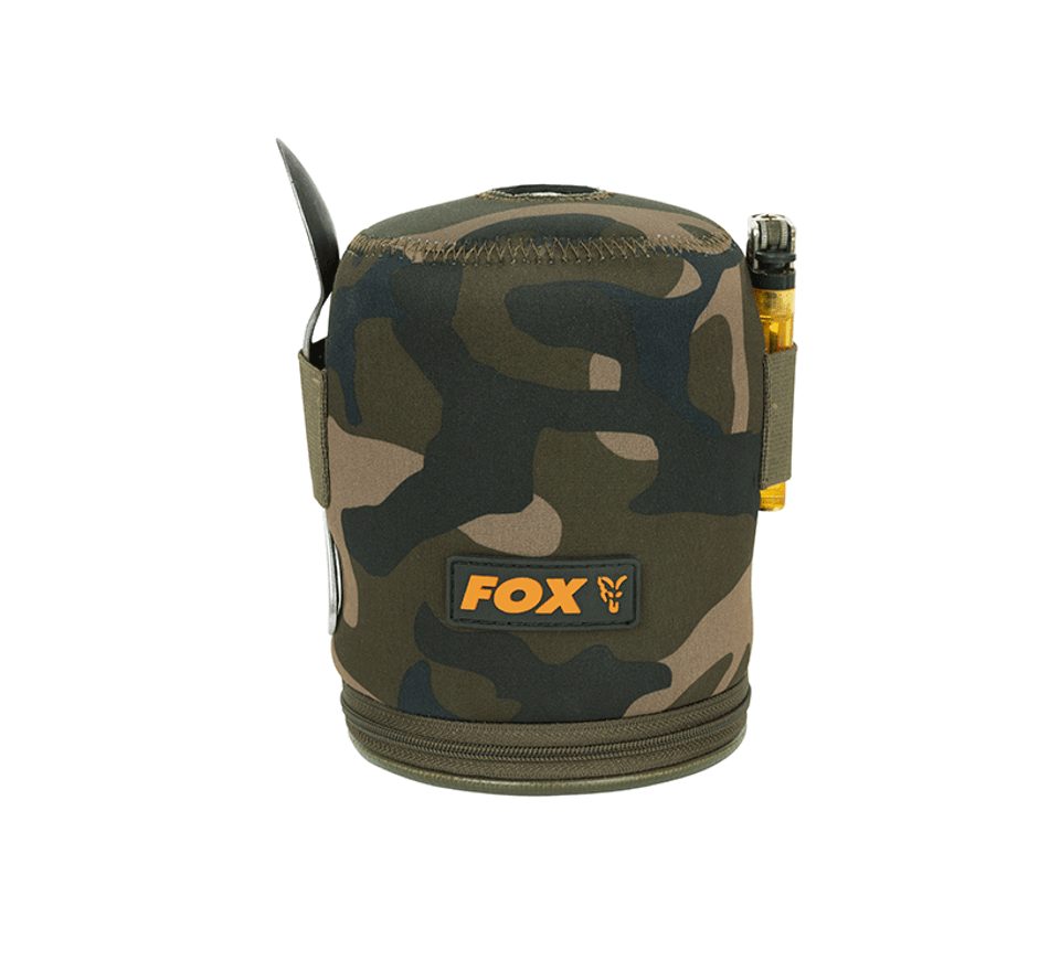 Fox Neoprenový návlek na kartuš Camo Gas cannister Cover