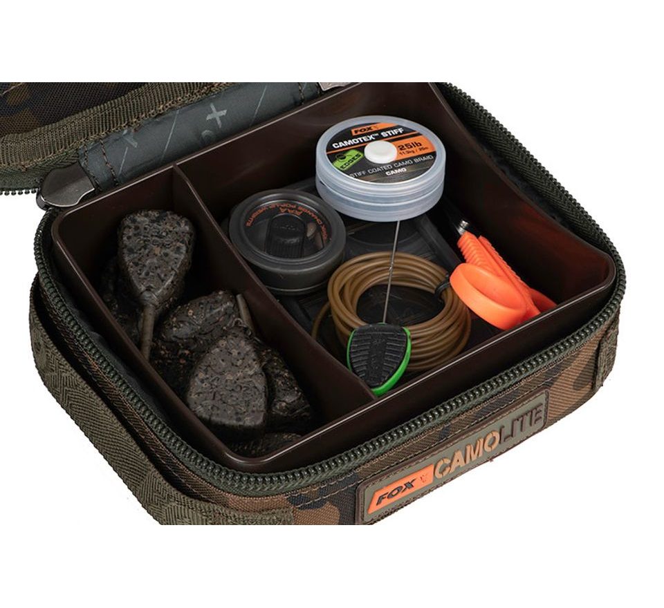 Fox Pouzdro Camolite Rigid Lead & Bits Bag Compact