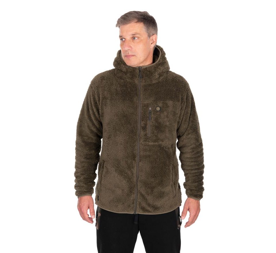 Fox Bunda Khaki HD Premium Full Zip Teddy Jacket