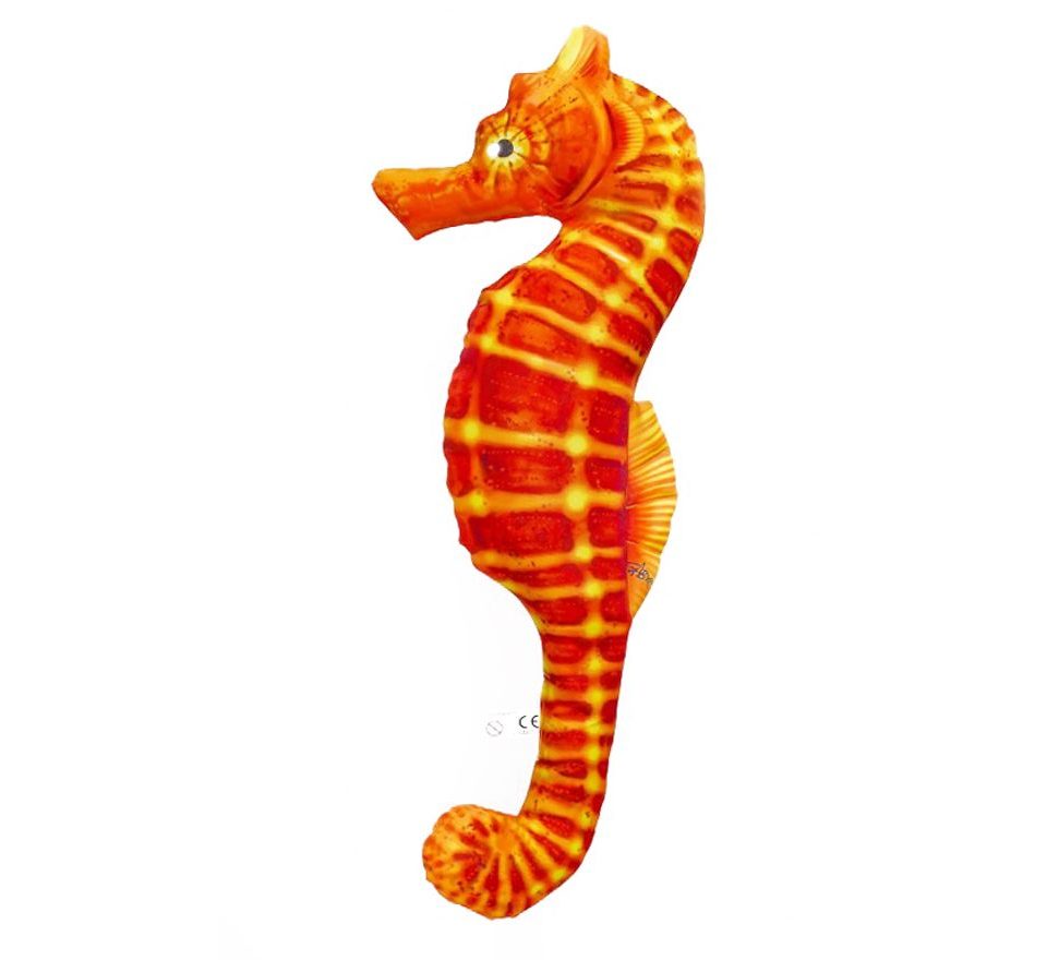 Gaby Polštář Mořský koník mini - Červený 40 cm
