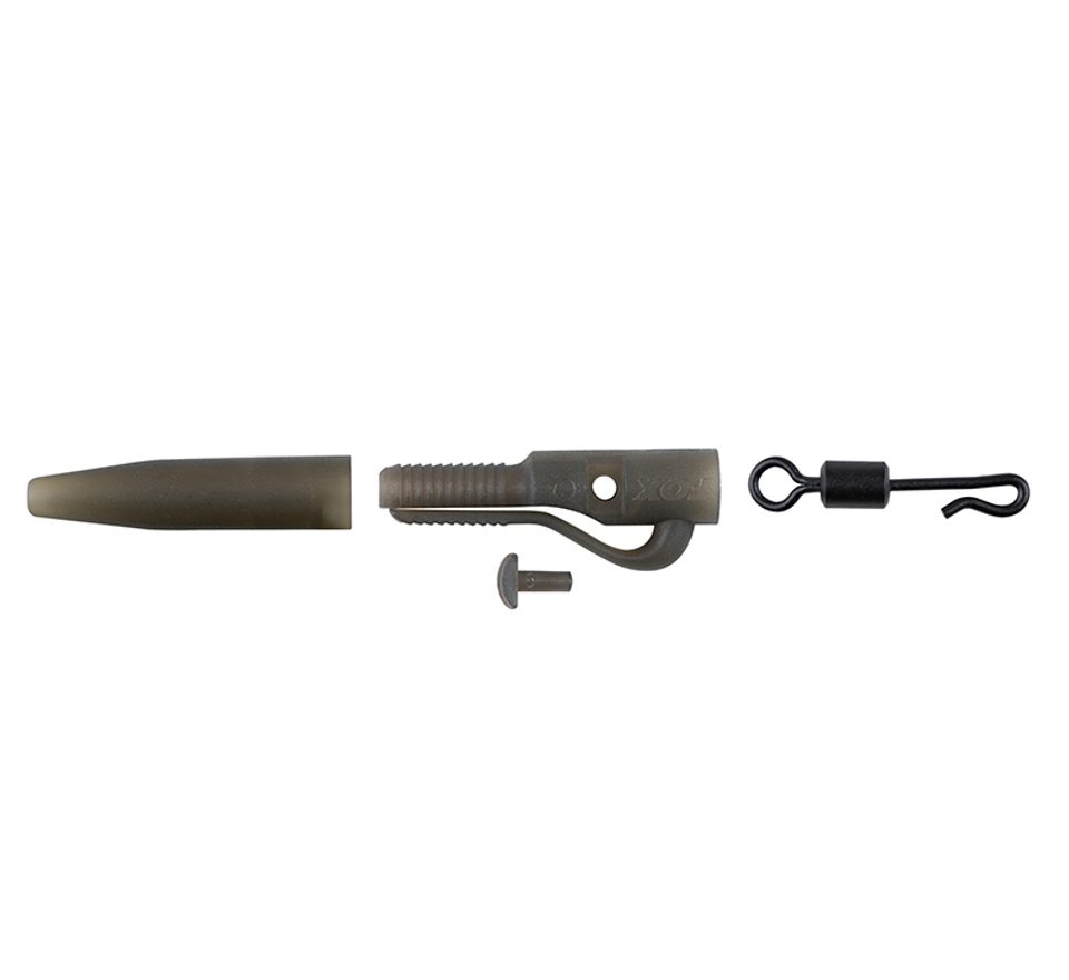 Fox Závěsky Edges Naturals Power Grip Lead Clip Kit 5ks