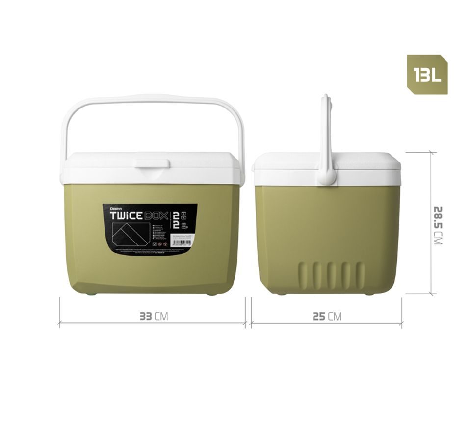 Delphin Set chladících boxů TwiceBOX 2v1