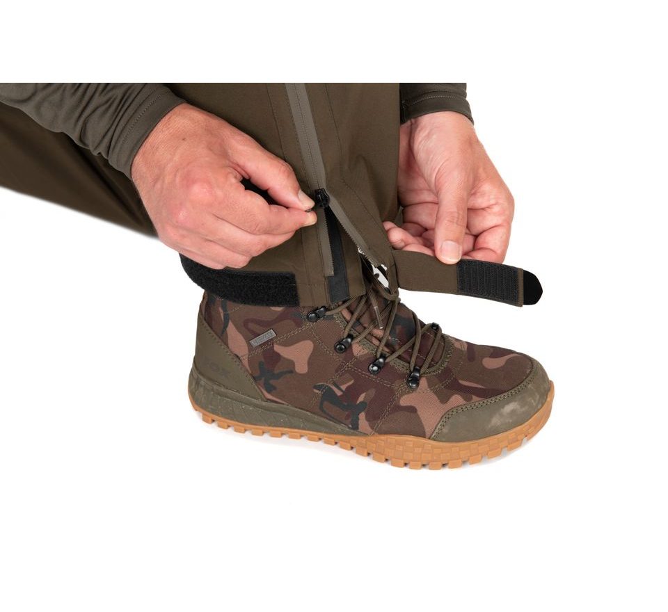Fox Nohavice Khaki Sherpa Tec Sallopettes