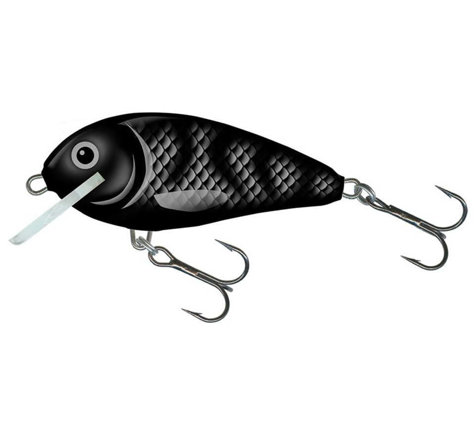 Salmo Wobler Butcher Sinking Black Shadow