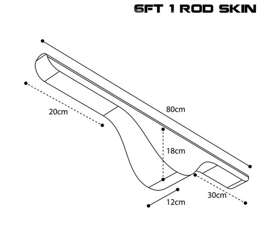 Nash Puzdro na prút Scope OPS Hi Protect 1 Rod Skin 6ft