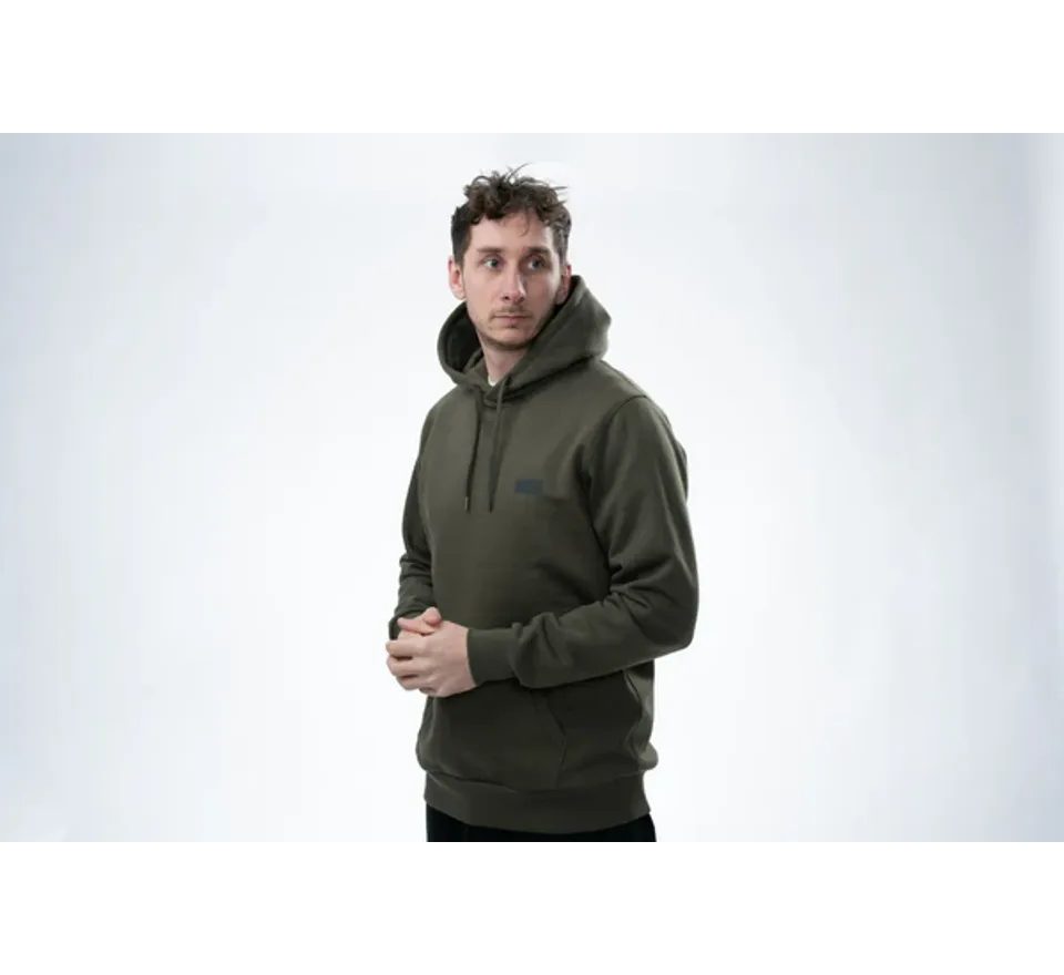 Nash Mikina Make It Happen Carp Logo Hoody Green