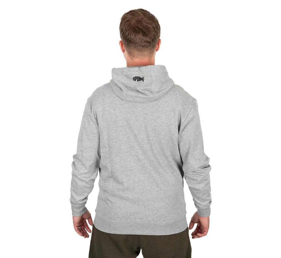 Spomb Mikina Grey Zipped Hoody