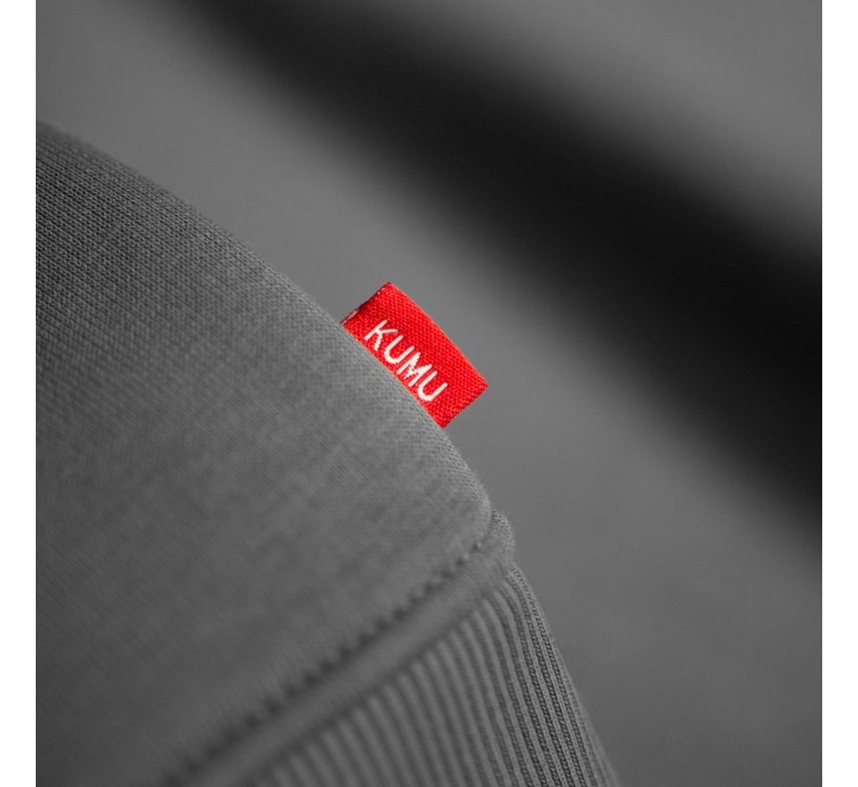 KUMU Mikina Rising Sun šedá