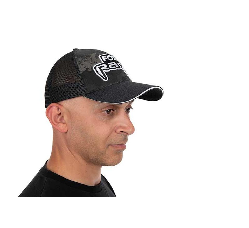 Fox Rage Vyšívaná Camo Trucker Šiltovka