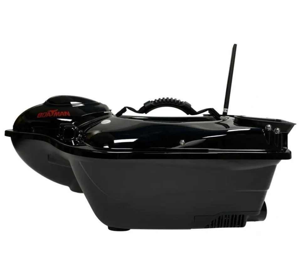 Boatman Zavážecí lodička Fighter Pro s GPS a Echolotem Černá