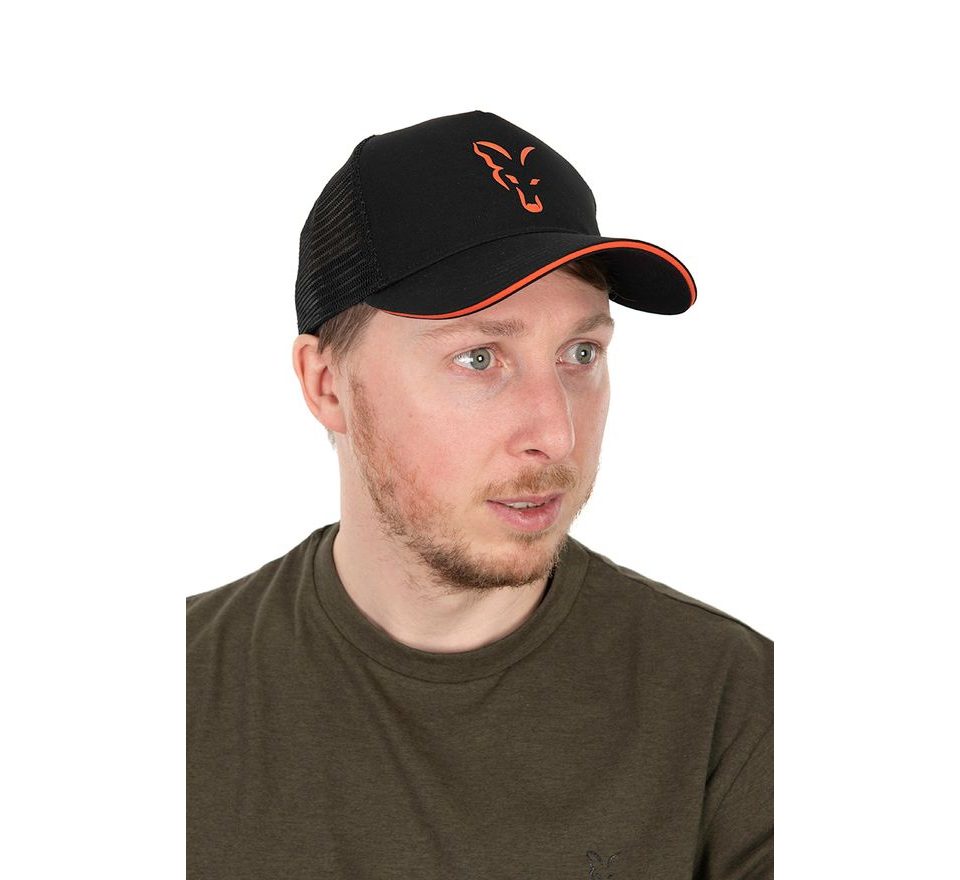 Fox Kšiltovka Collection Trucker Black & Orange