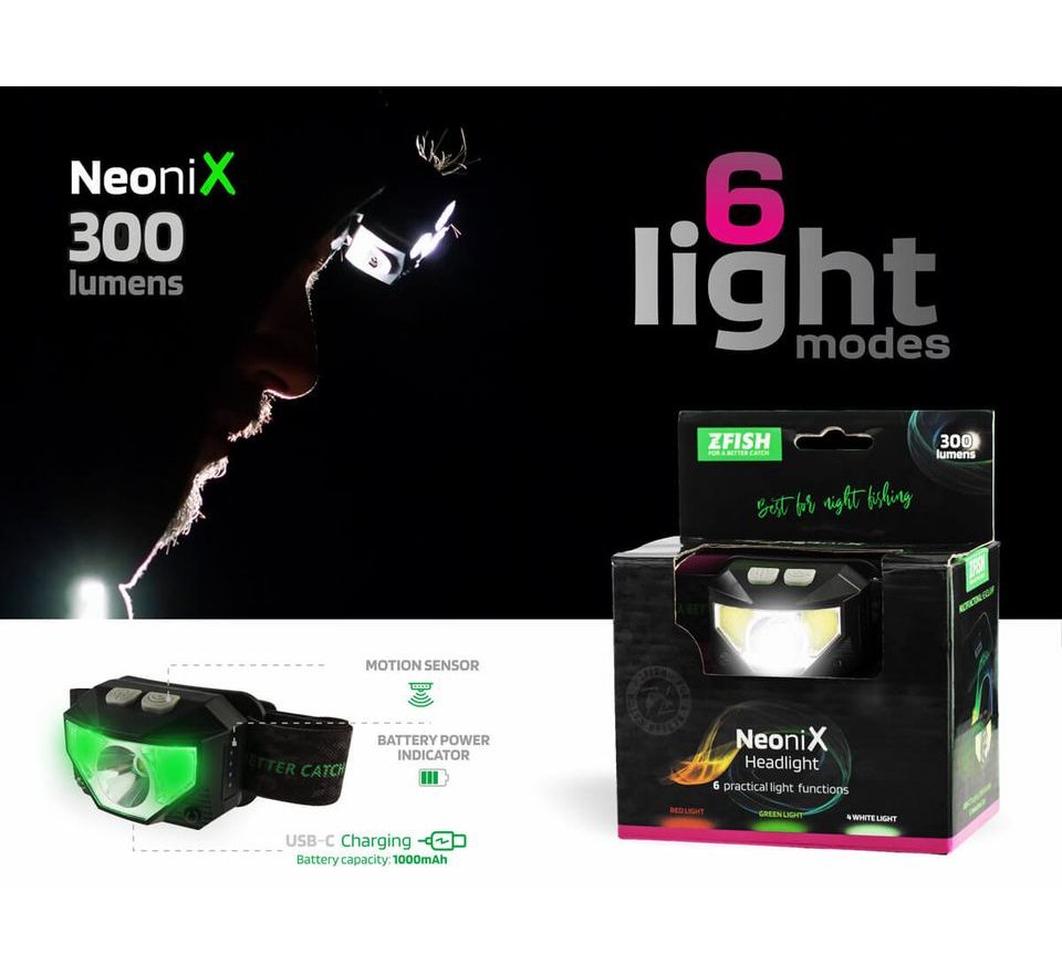 Zfish Čelovka Neonix