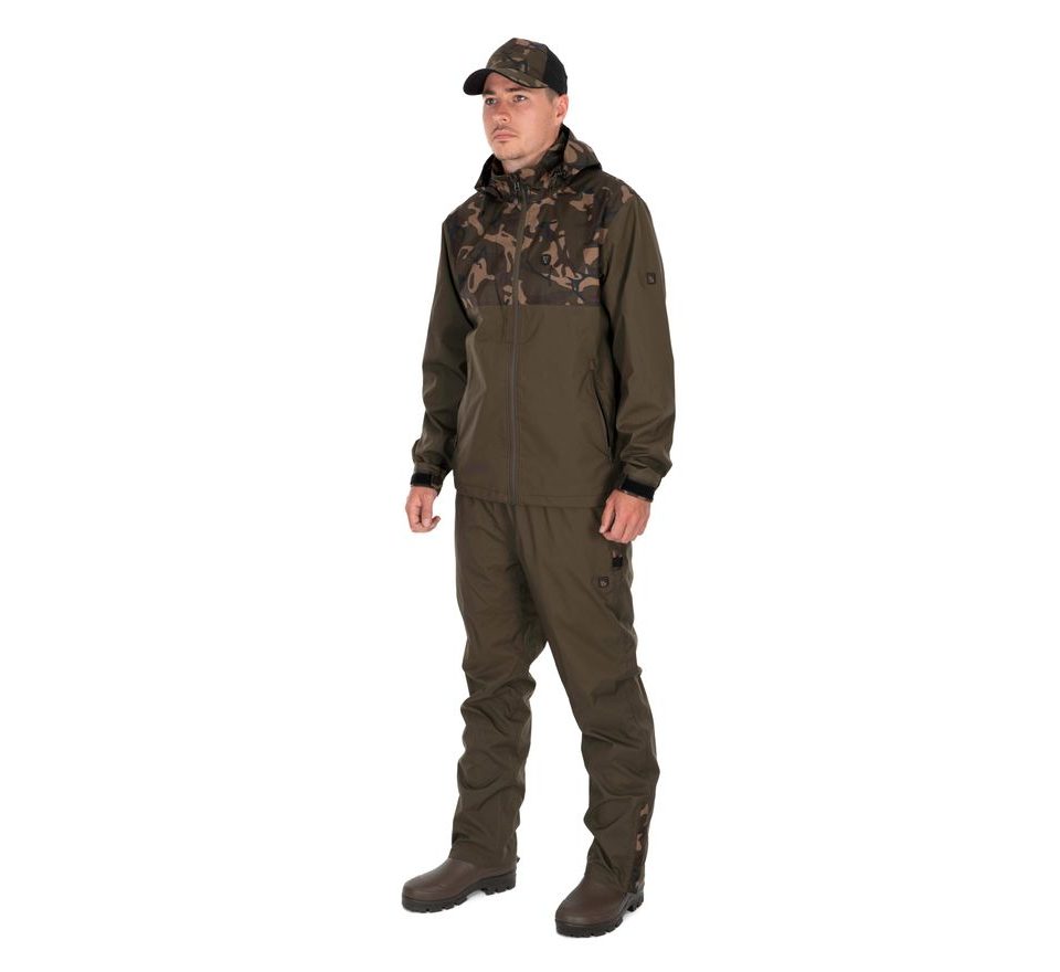 Fox Nohavice Camo/Khaki RS 10K trouser