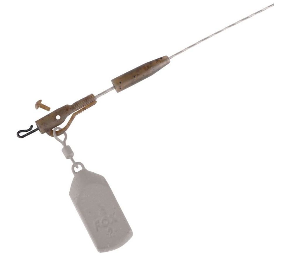 Fox Záves na olovo Edges Camo Power Grip Lead Clip Kit veľ.7 5ks