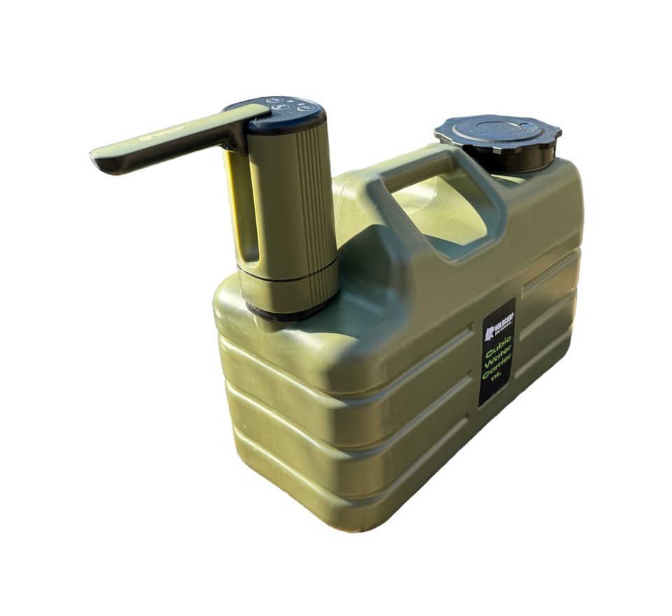 Holdcarp Set Automatická Pumpa Smart Rechargeable Tap + Cubic Water Carrier 11L