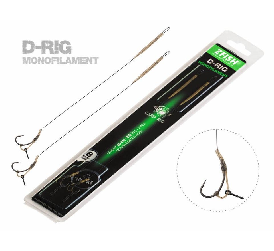Zfish Návazec Monofilament D-Rig