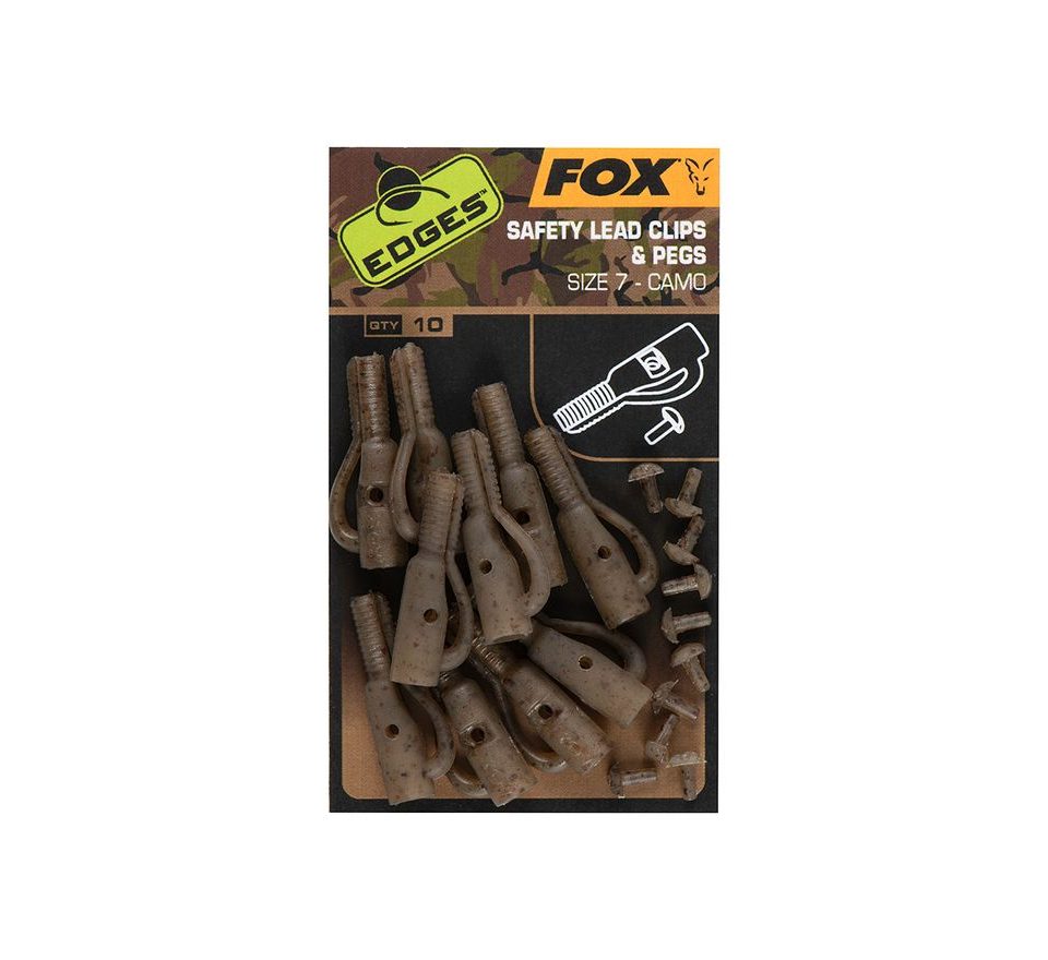 Fox Závěska na olovo s kolíčky Edges Camo vel.7