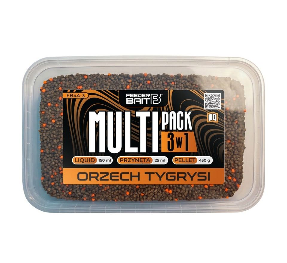 FeederBait Pelety Multipack 3v1