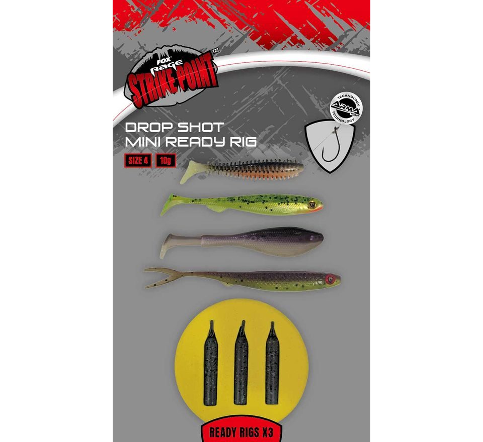 Fox Rage Návazce Drop Shot Ready Rigs