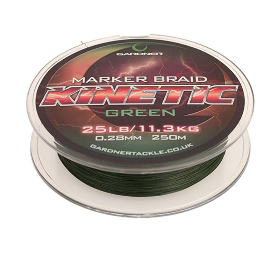 Gardner Splétaná šňůra Kinetic Marker Braid 0.28mm 25lb 250m