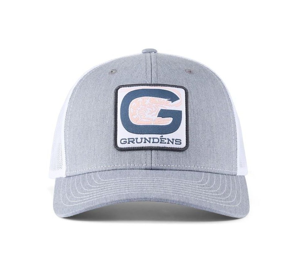 Grundéns Kšiltovka G-Shrimp Trucker Heather Grey O/S