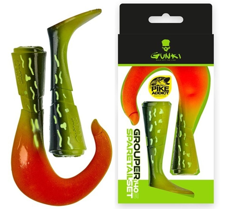 Gunki Náhradní ocásky Grouper 14cm S