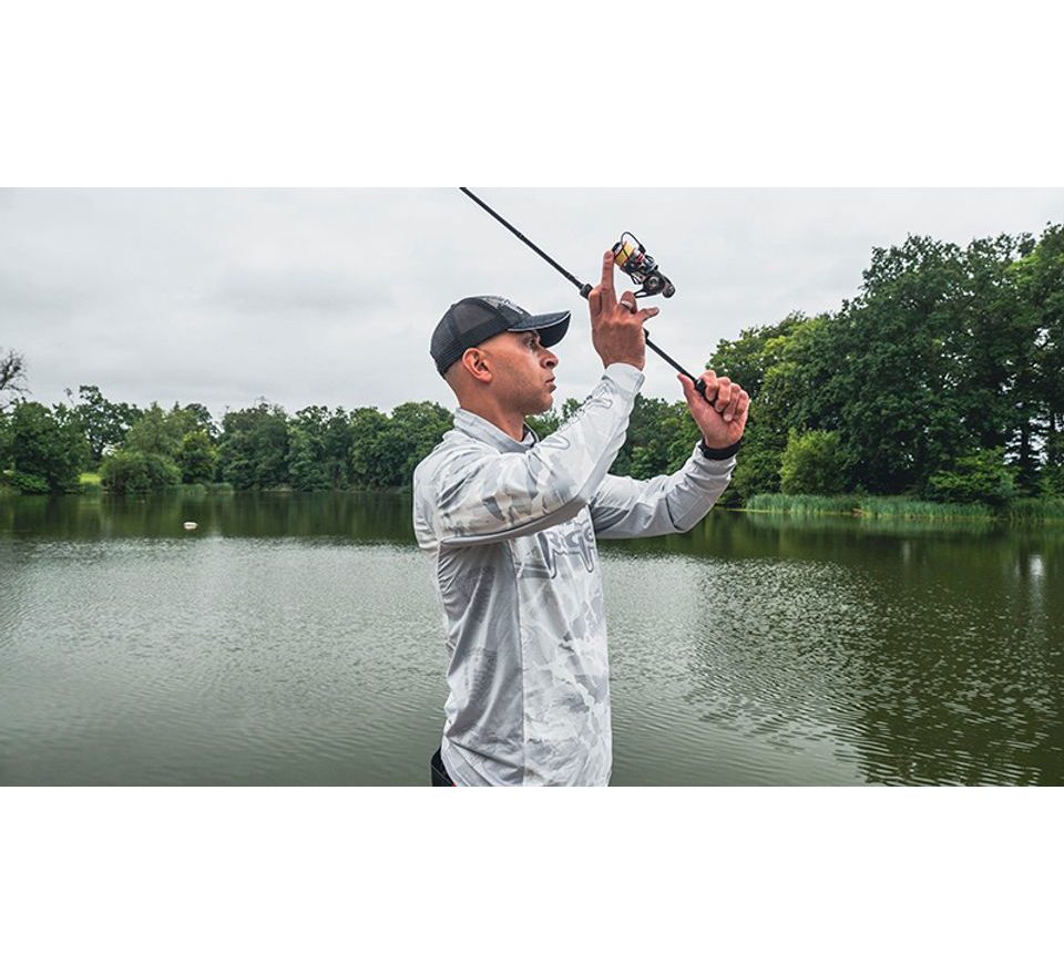 Fox Rage Tričko UV Hooded Light Cam Top