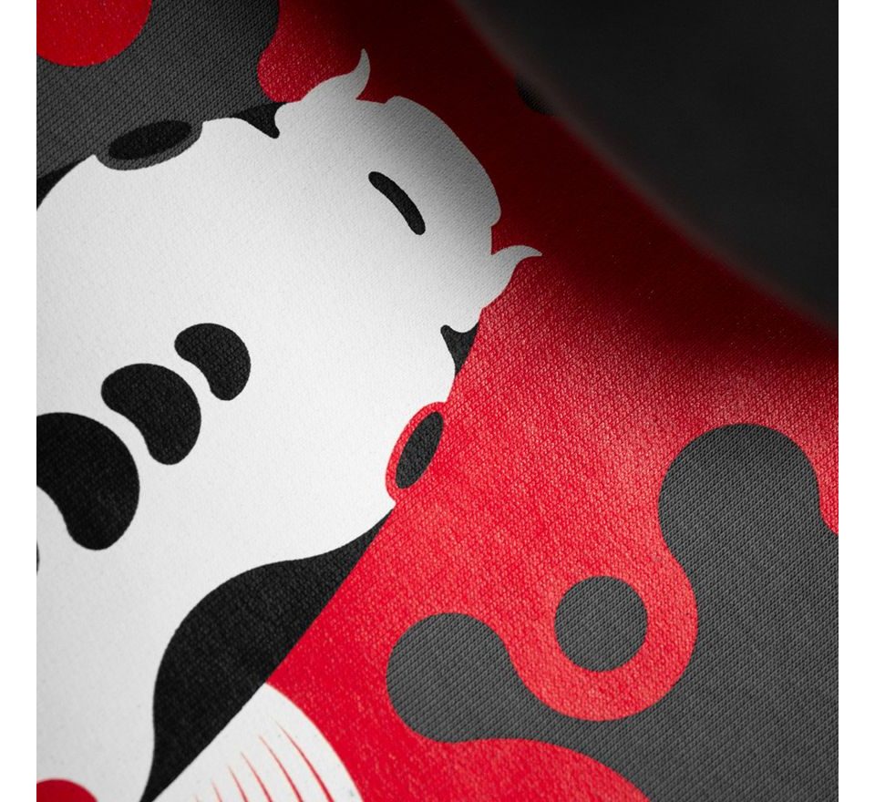 KUMU Mikina Rising Sun šedá