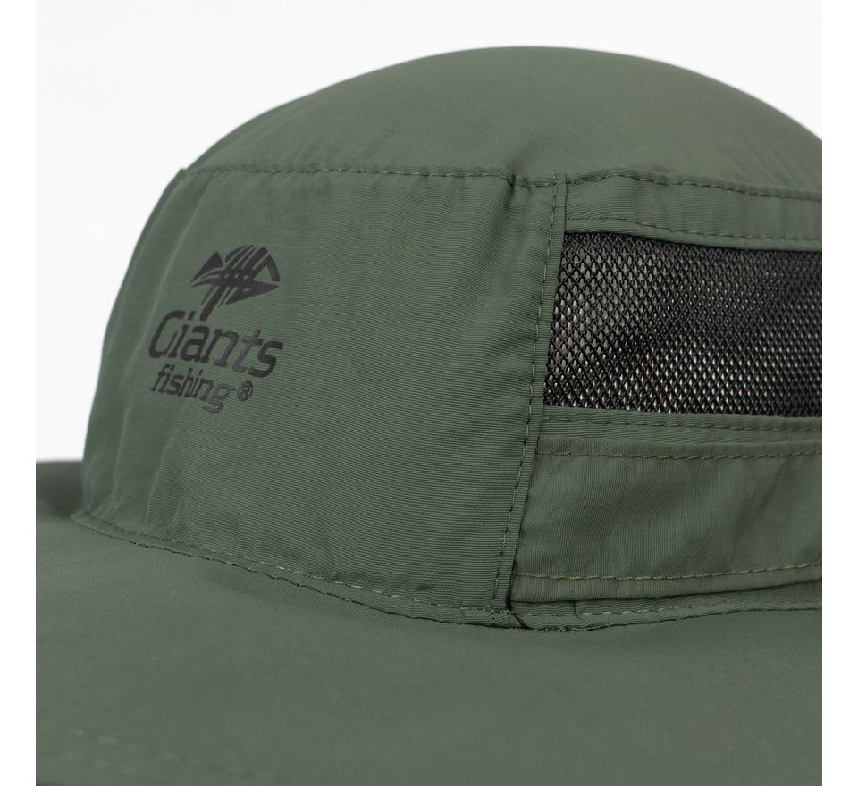 Giants fishing Rybársky klobúk Fishing Hat UV40+ Dark Green