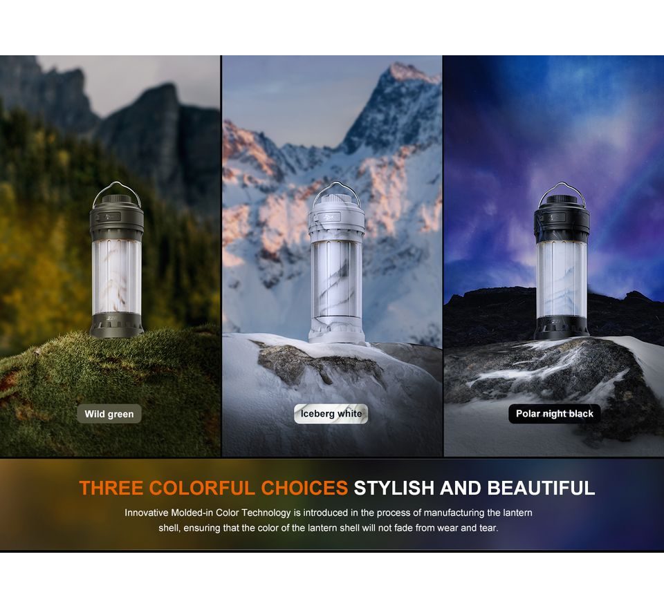 Fenix Nabíjecí lucerna CL22R černá