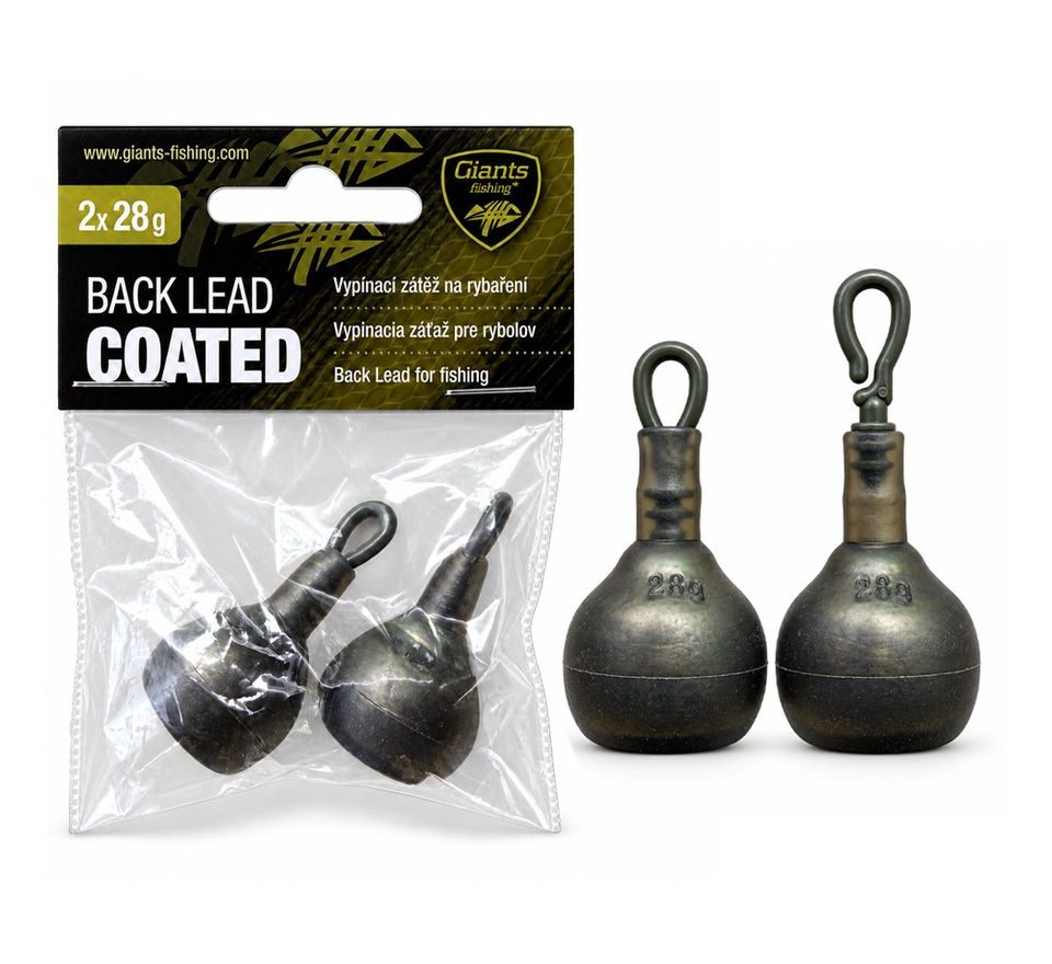 Giants fishing Záťaž Back Lead Coated 2ks
