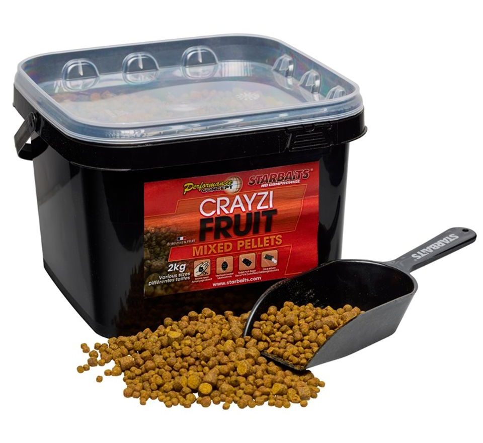 Starbaits Pelety Mixed Crayzi Fruit 2kg