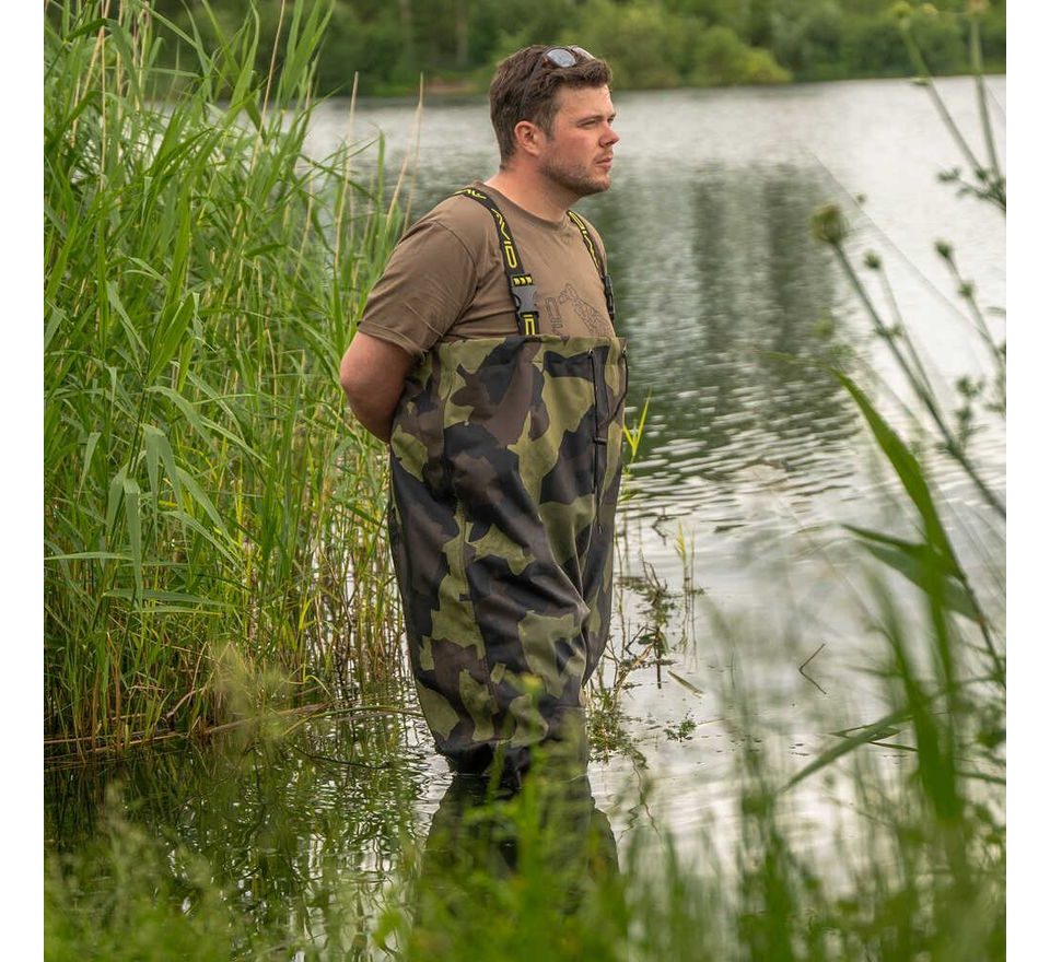 Avid Prsačky Distortion Camo Chest Waders