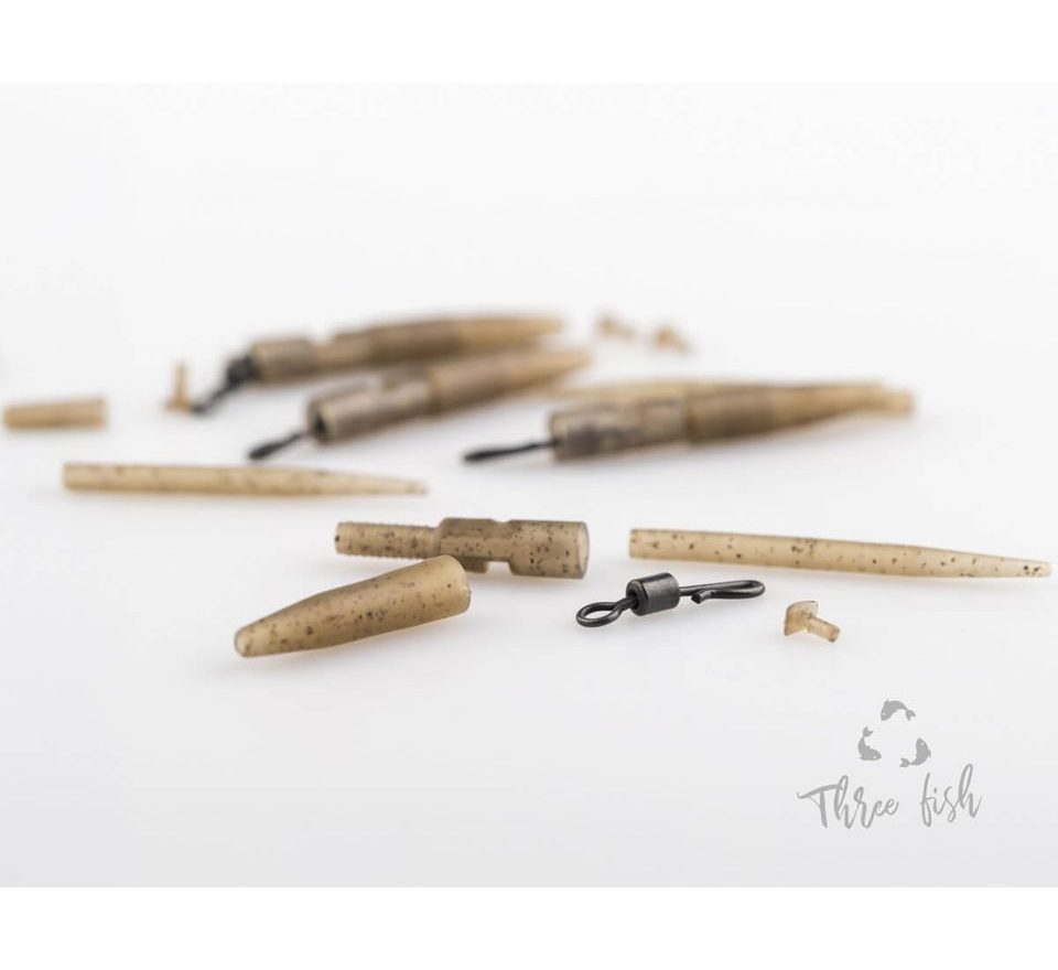 Zfish Závěsky Lead Clip Set & Tail Rubber Cone