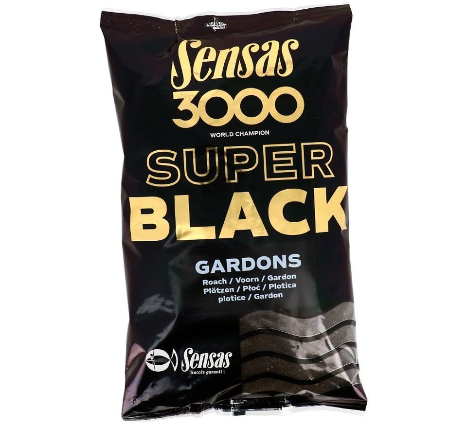 Sensas Krmítková směs 3000 Super Black 1kg