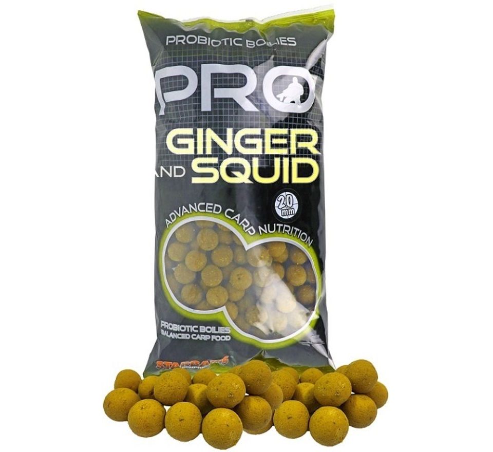 Starbaits Pro Ginger Squid Boilies 2,5kg