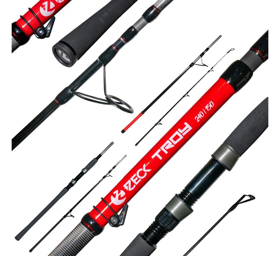 Zeck Cestovní prut Troy 240cm 150g