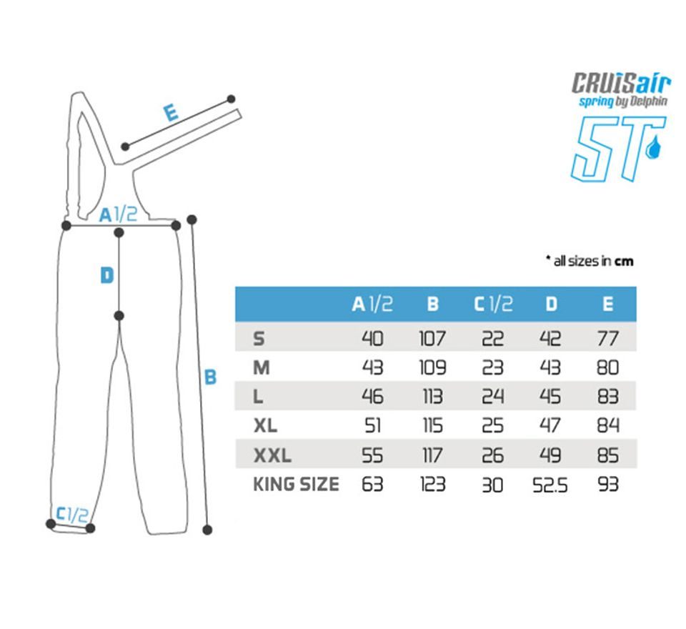 Delphin Bunda alebo nohavice CruisAir Spring 5T
