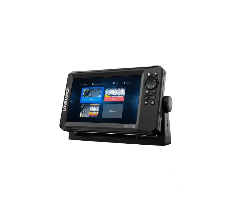 Lowrance Echolot Eagle 9 se sondou Tripleshot HD + baterie + nabíječka ZDARMA