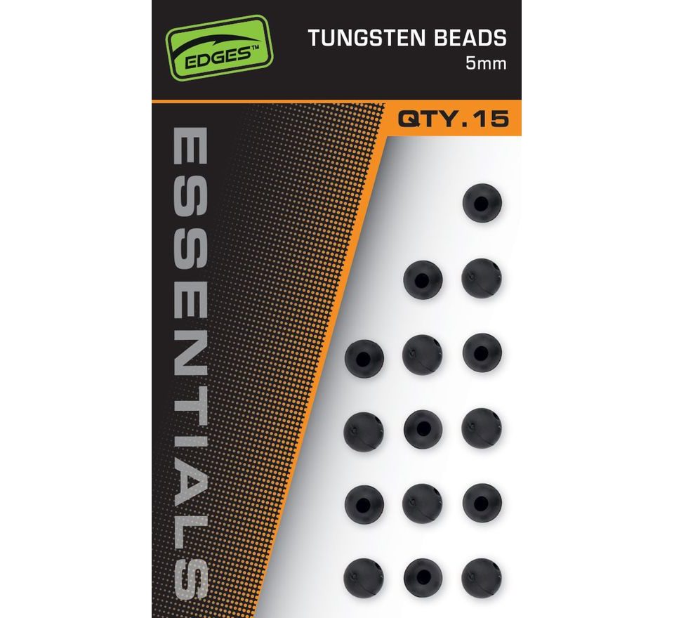 Fox Zarážky Edges Essentials Tungsten Beads 5mm 15ks