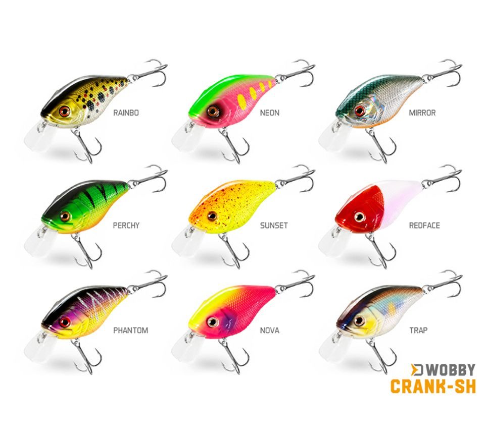 Delphin Wobler Wobby Crank-SH 5cm 8g