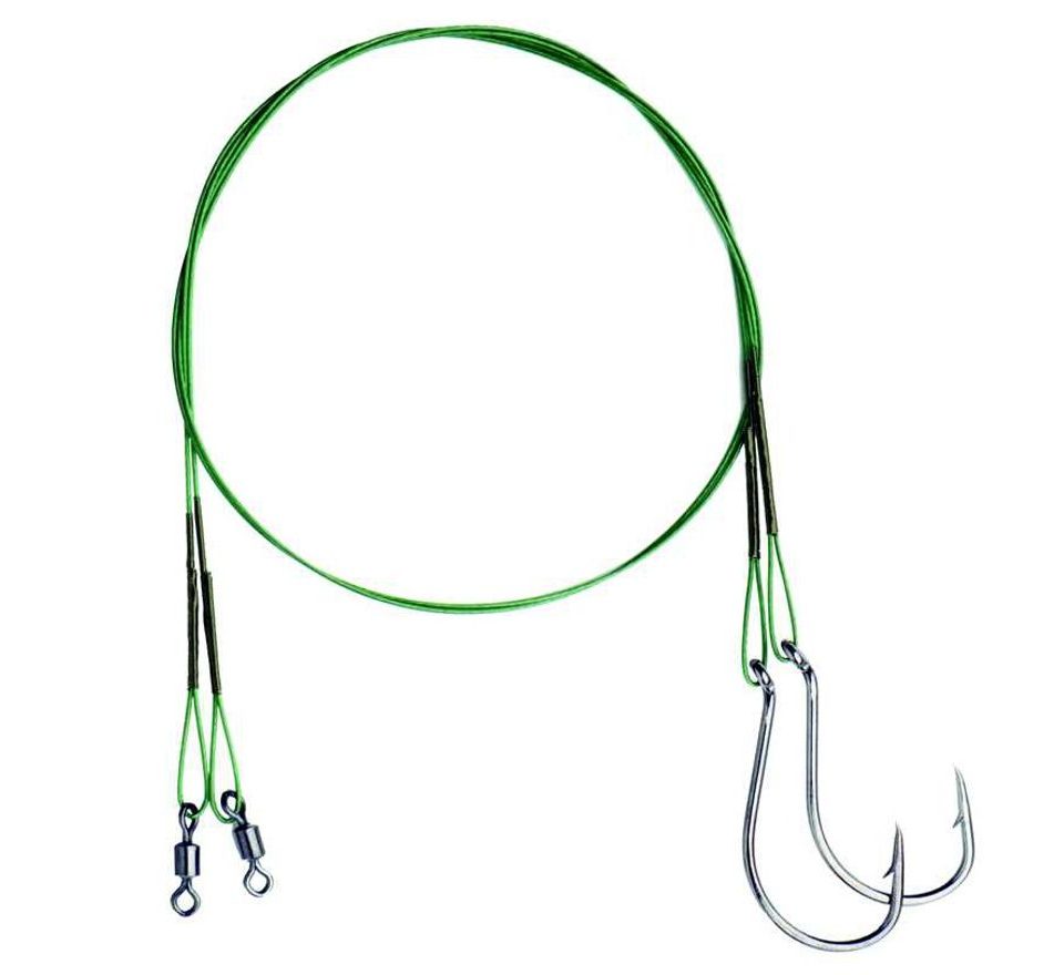 Mivardi Predator - lanko obratlík + jednoháčik 9 kg 2 ks