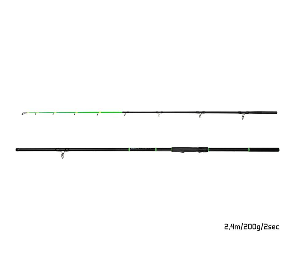 Delphin Prút Dunay Carp 2,4m 200g 2-dielny