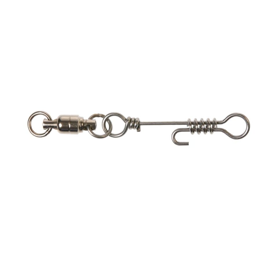Zeck Sumcová karabinka twist s obratlíkem Ball Bearing Swivel + Twistlock Snap