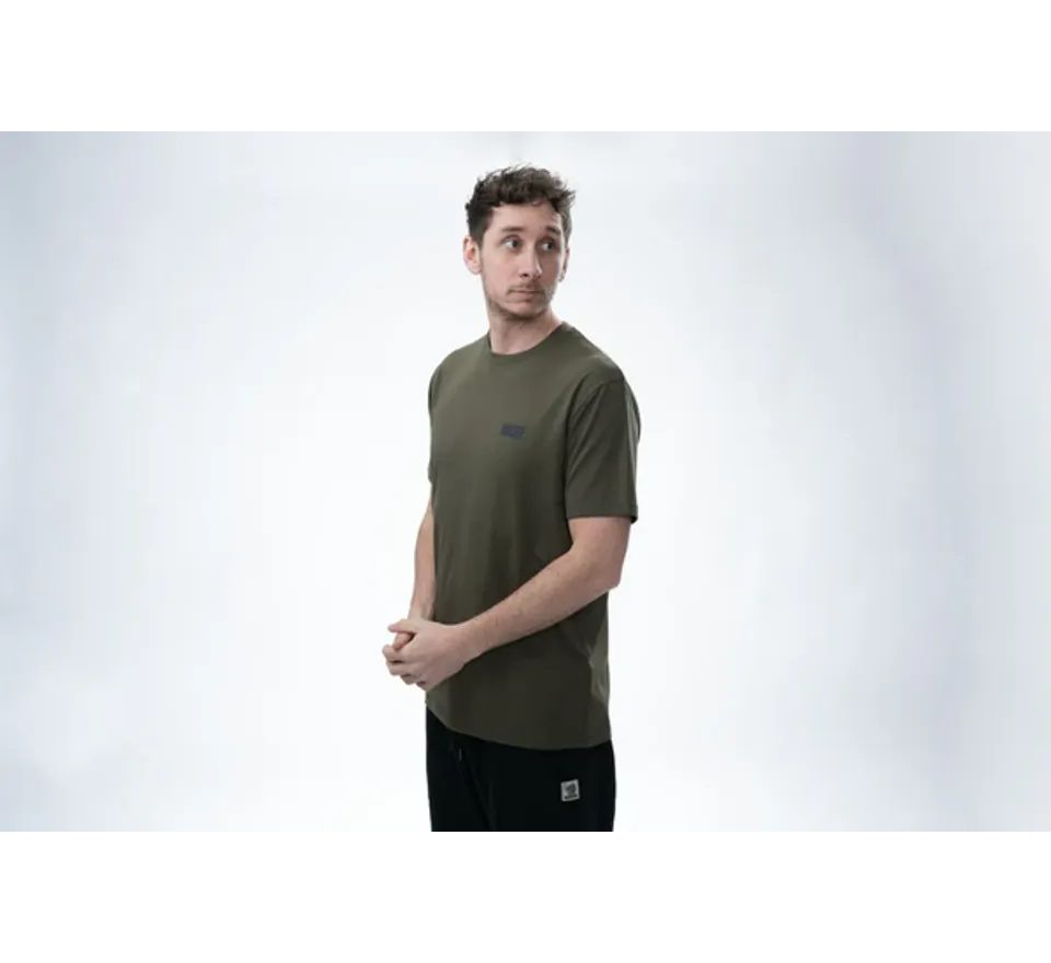 Nash Tričko Make It Happen Carp Logo T Shirt Zelené