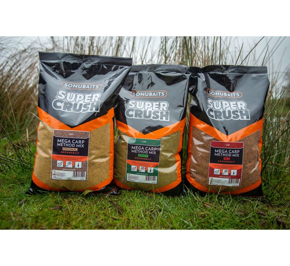 Sonubaits Krmítková směs Supercrush Mega Carp Method Mix 2kg