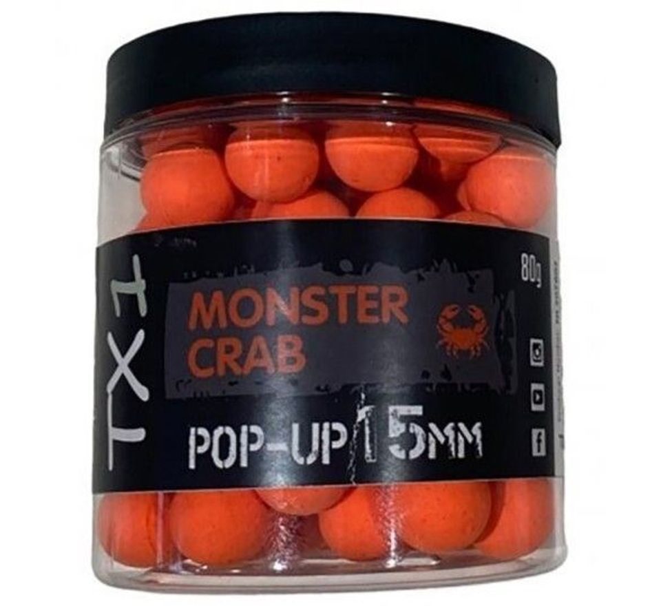 Shimano Boilies TX1 Pop Up Monster Crab Orange