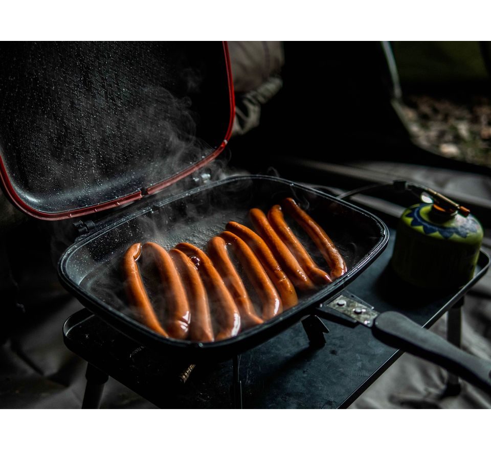 Giants fishing Akční set Pánev na vaření Eazi Pan Large + Sada nádobí s konvičkou