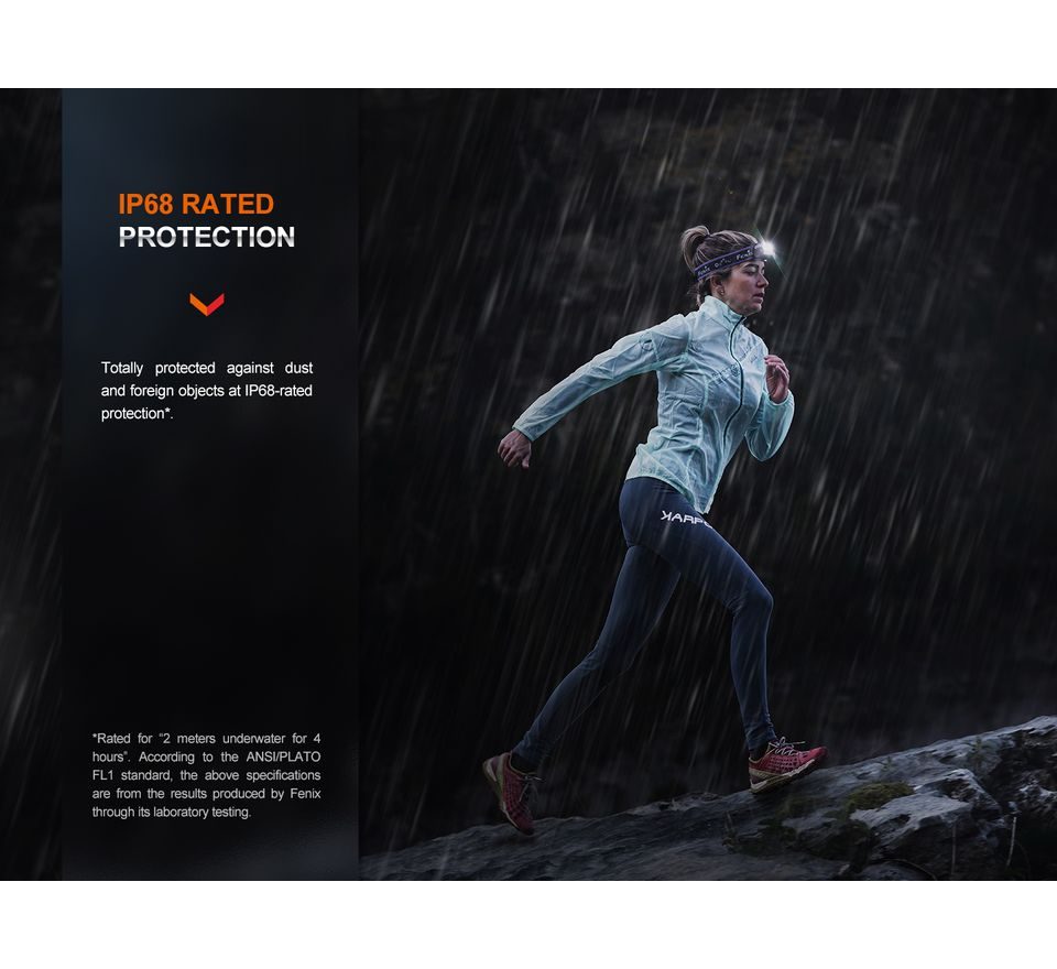 Fenix Nabíjecí čelovka HM65R-T V2.0 černá